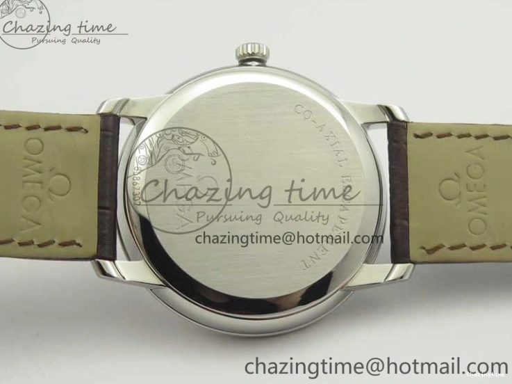 0329 Original De Ville Prestige Small Second TWF 1:1 Best Edition Gray Dial on Black Leather Strap MIYOTA 8036